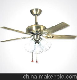 廠家直銷 億大裝飾風(fēng)扇燈歐式復(fù)古電風(fēng)扇燈42寸8684超靜音吊扇燈 電風(fēng)扇 電扇