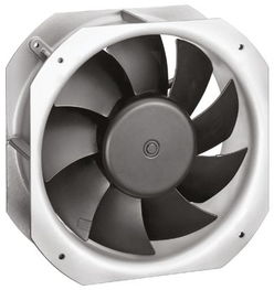 W1G200 HH77 52 ebm papst 軸流風扇, 225 x 225 x 80mm, 1095m3 h, 24 V 直流, 55W W1G200 HH77 52, 2950rpm 60dB ebm papst